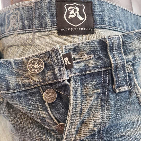 Rock & Republic Henlee Bootcut Jeans Sz 29 - Picture 5 of 15